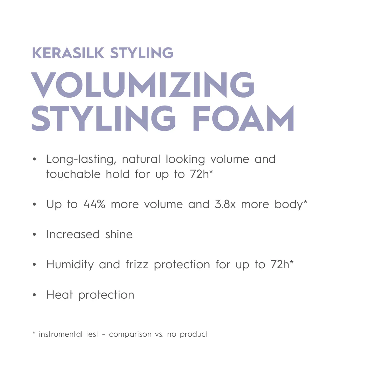 Kerasilk Volumizing Styling Foam 150ml, view 6