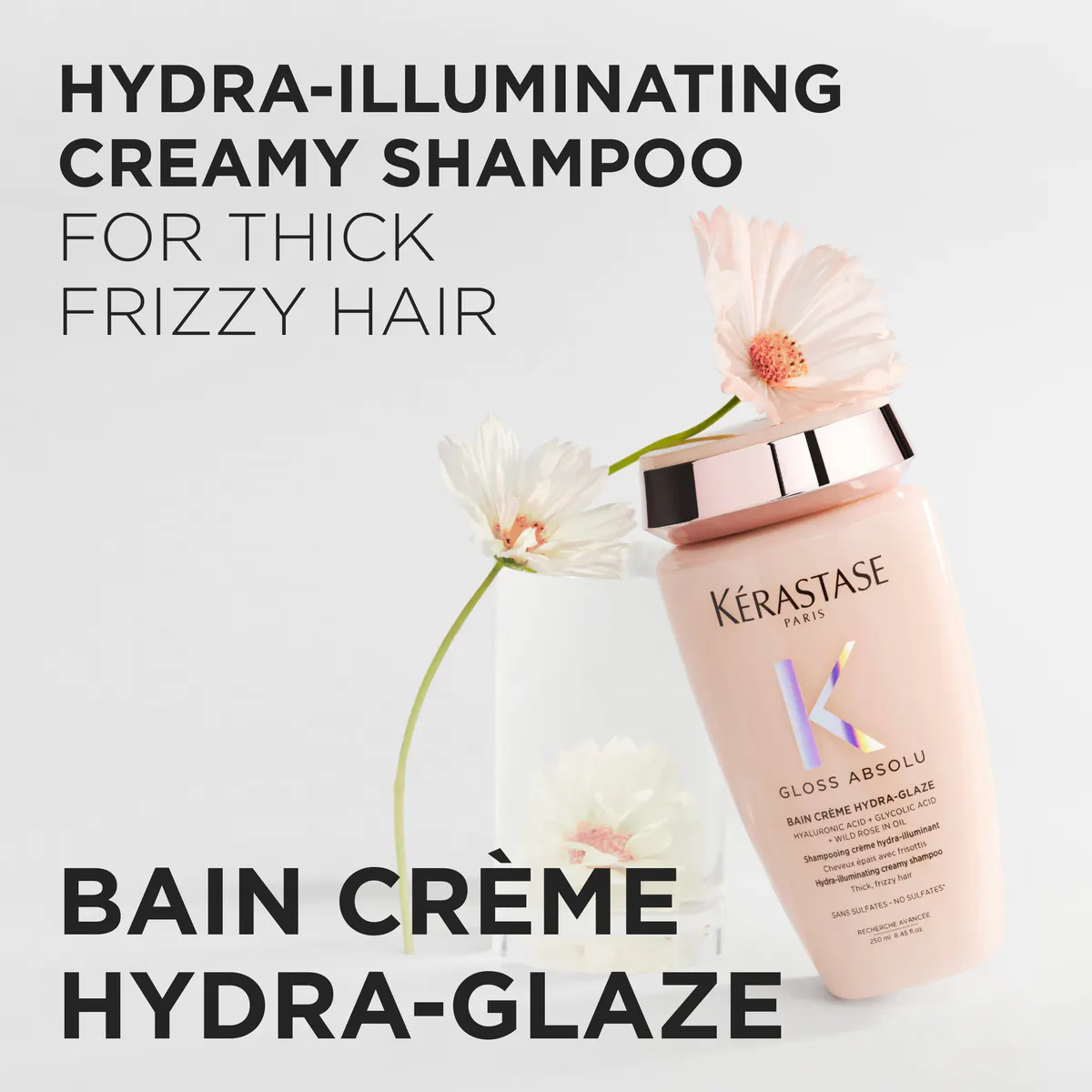 Kérastase Gloss Absolu Bain Crème Hydra-Glaze Shampoo 250ml, view 3