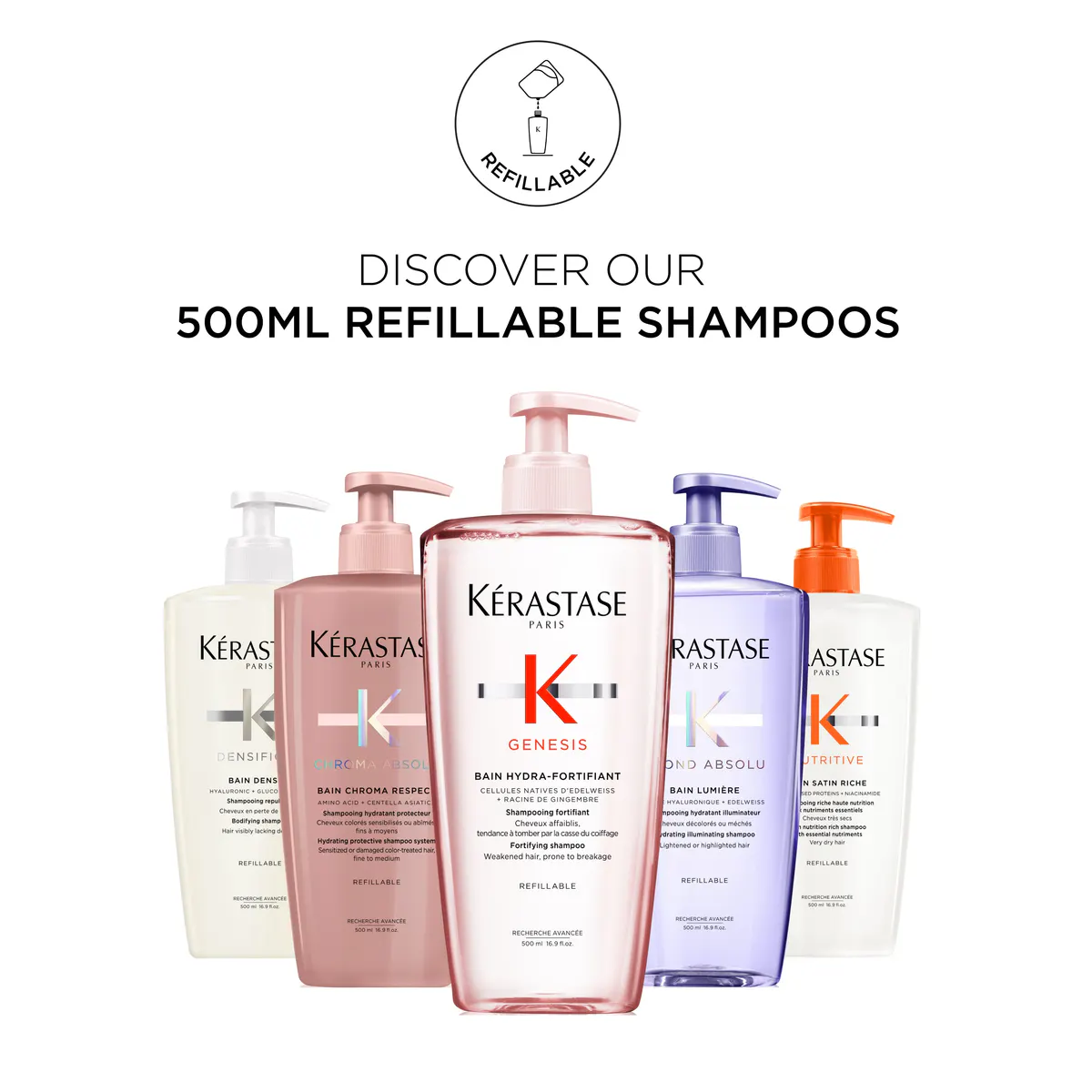 Kérastase Blond Absolu Bain Lumiére Shampoo For Lightened and Highlighted Hair 500ml, view 7