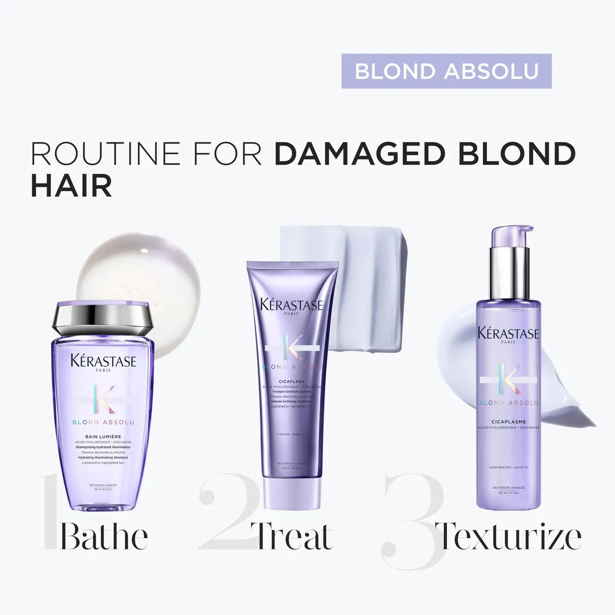Kérastase Blond Absolu Heat Protecting Leave-In Hair Primer 150ml, view 7