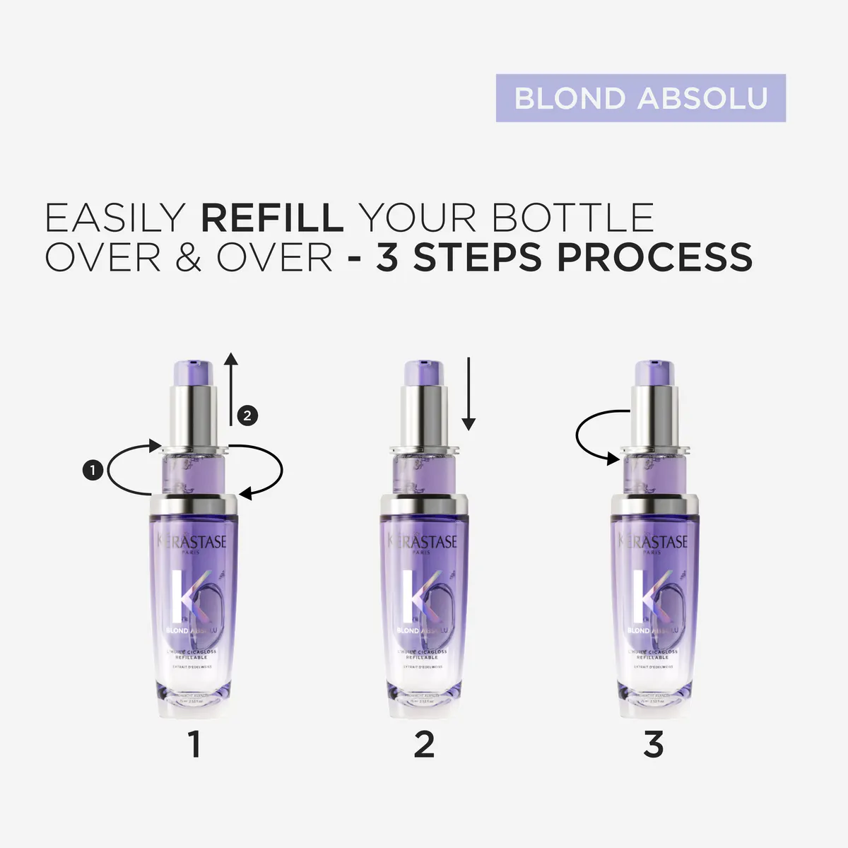 Kérastase Blonde Absolu Refillable Oil 75ml, view 4