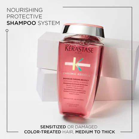 Kérastase Chroma Absolu Regime For Thick Coloured Hair Bundle, view 2