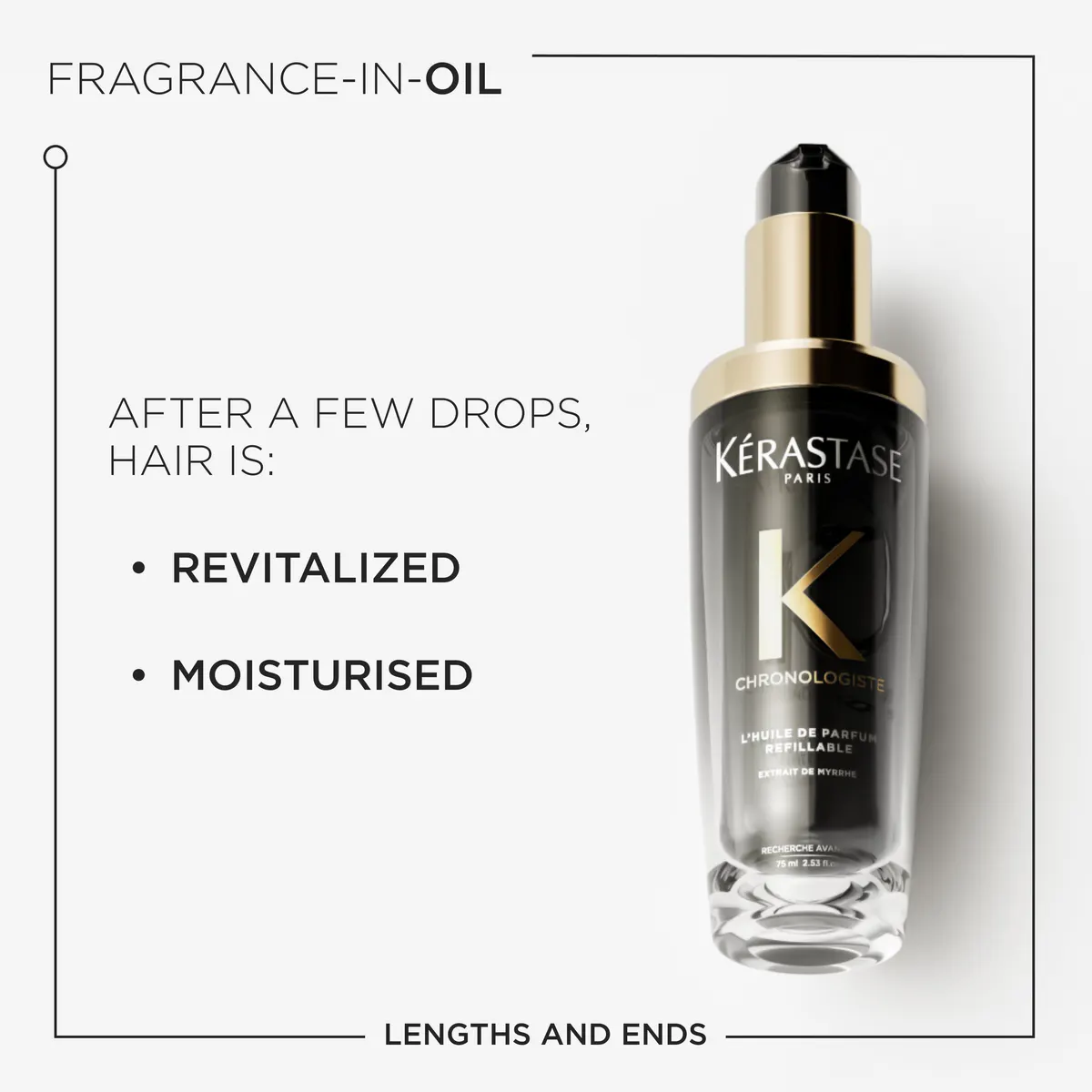 Kérastase Chronologiste L'Huile De Parfum Refillable Hair Oil 75ml, view 4