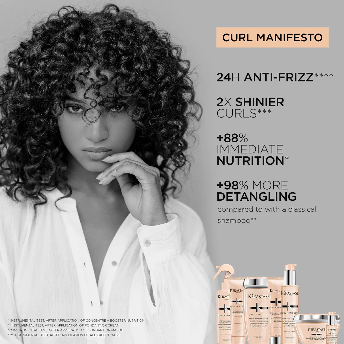 Kérastase Curl Manifesto Cream for Curly Hair 150ml, view 5