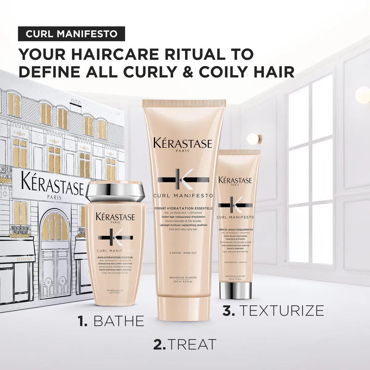 Kérastase Curl Manifesto Definition Haircare Gift Pack, view 4