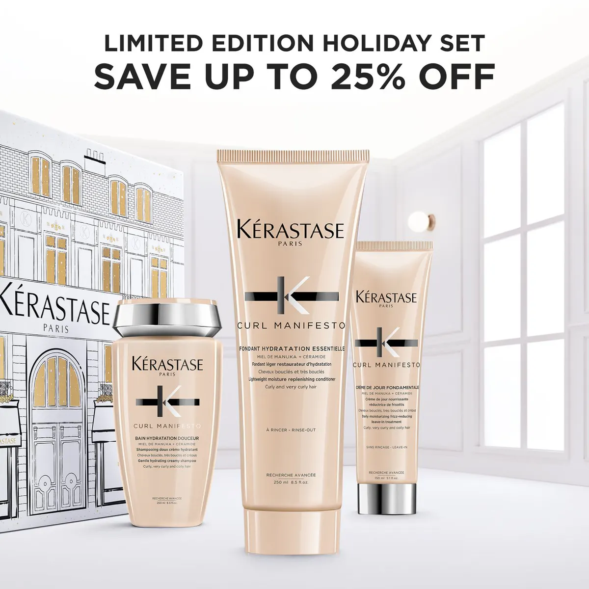 Kérastase Curl Manifesto Definition Haircare Gift Pack, view 6