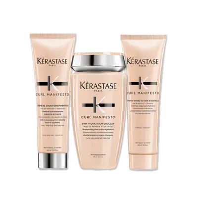 Kerastase Curl Trio Bundle w/ Cream for Curly Hair