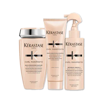 Kerastase Curl Trio Bundle w/ Spray for Curly Hair