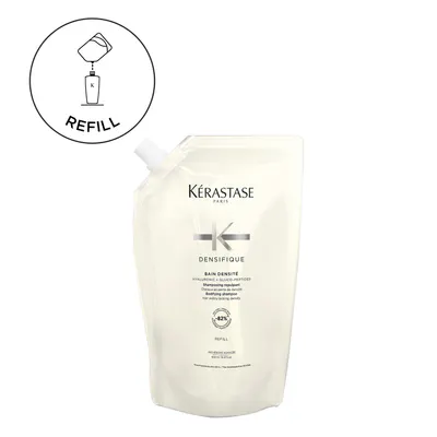Kérastase Densifique Bain Densité Refill Shampoo Pouch For Hair Visibly Lacking Density 500ml