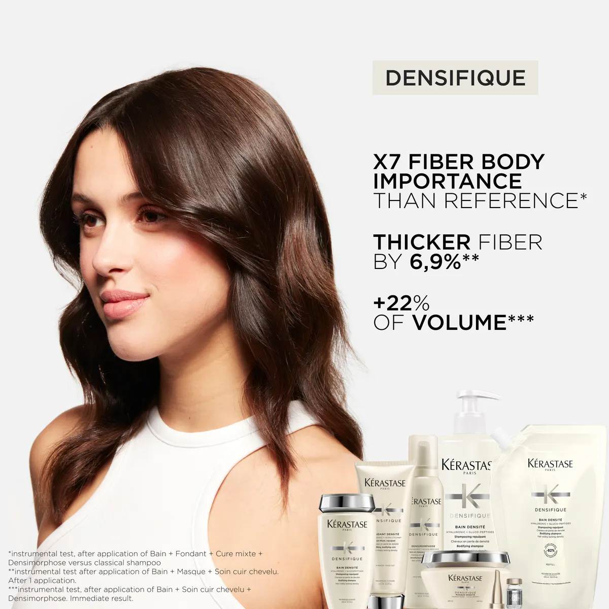 Kérastase Densifique Bain Densité Shampoo For Hair Visibly Lacking Density 500ml, view 2