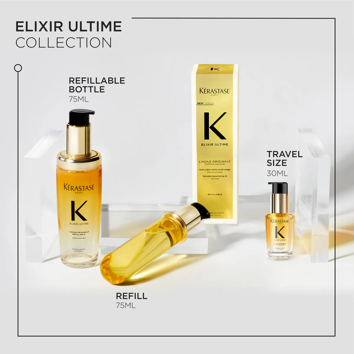 Kérastase Elixir Ultime Hair Oil 30ml, view 6