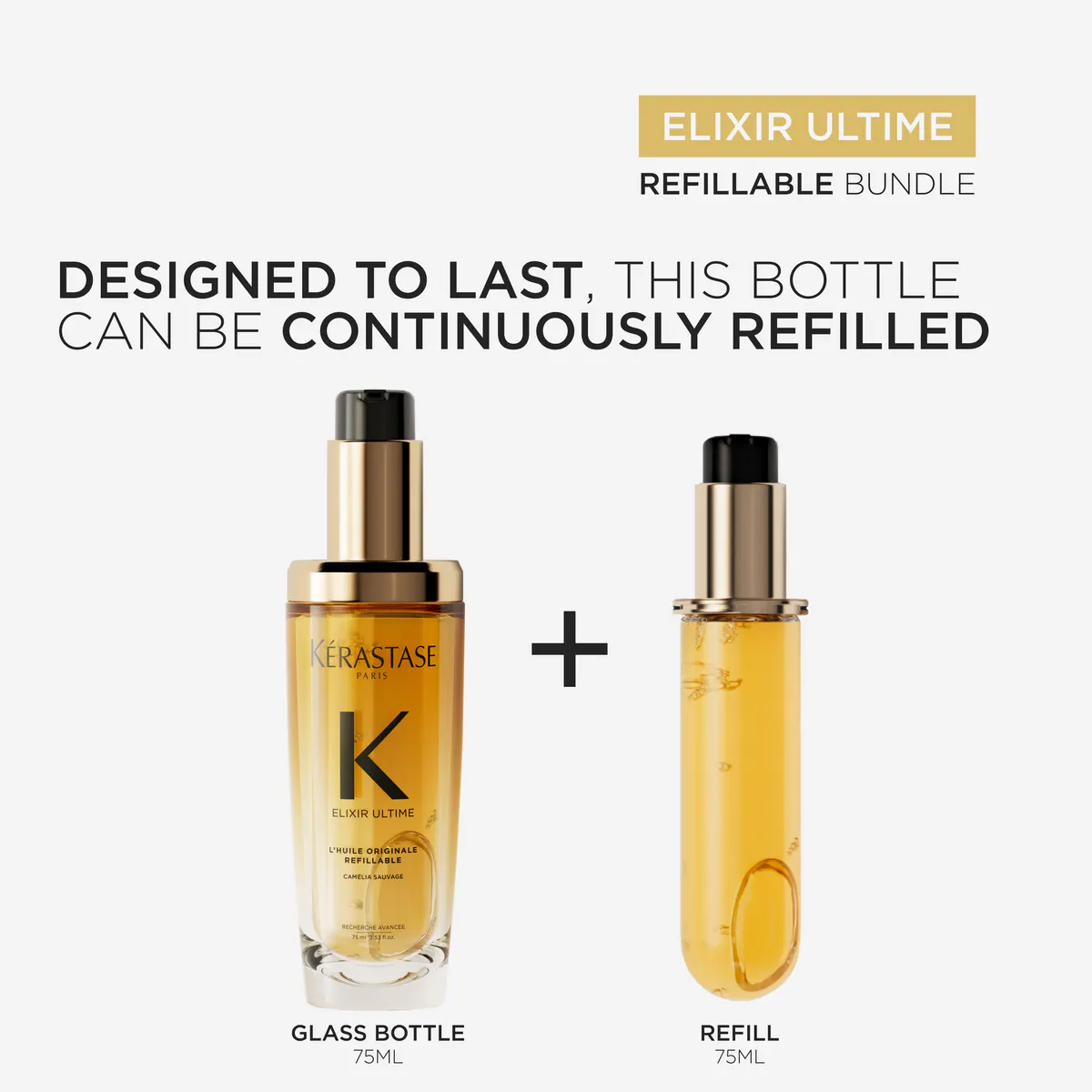 Kérastase Elixir Ultime Hair Oil 75ml, view 5