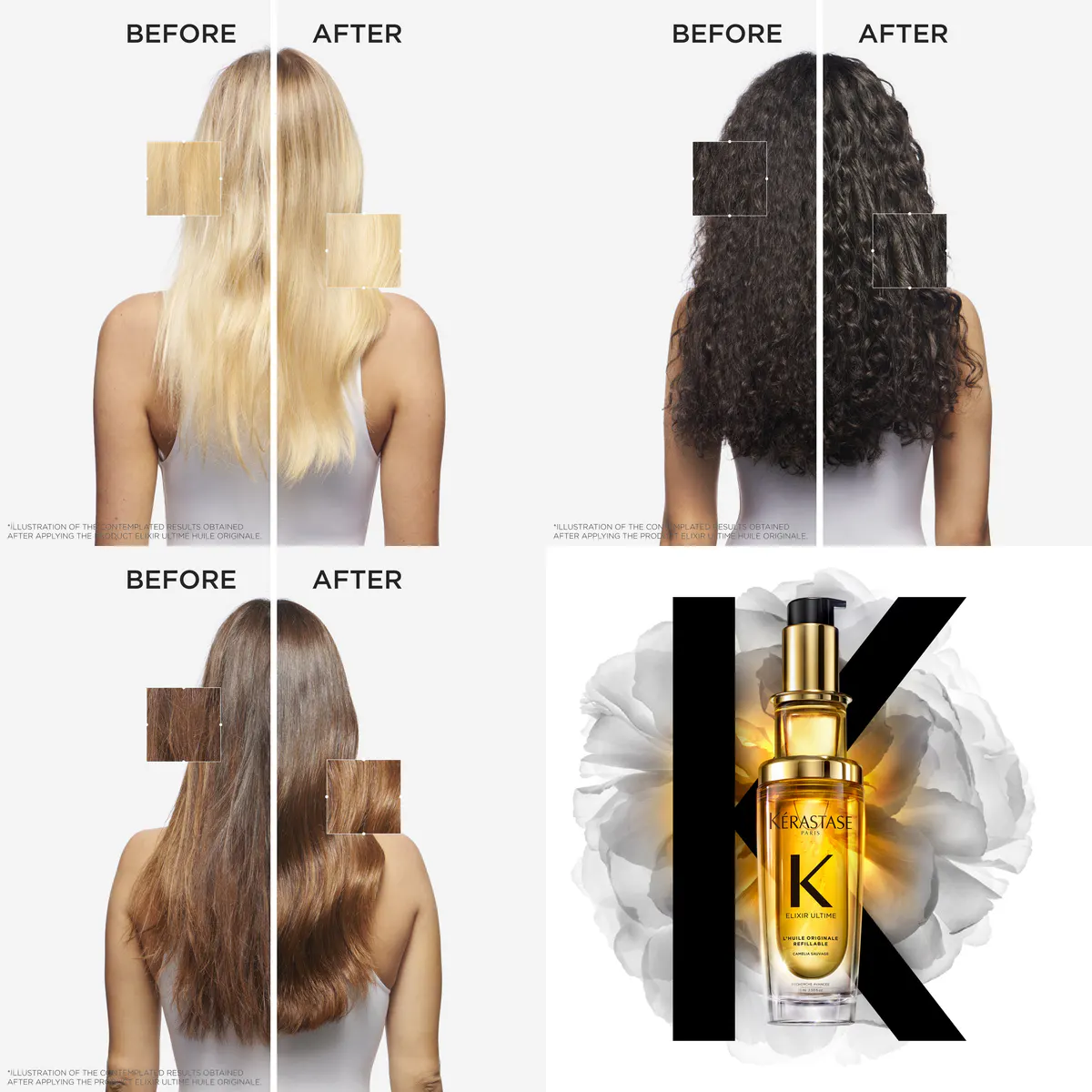Kérastase Elixir Ultime Hair Oil - Refill Only 75ml, view 3