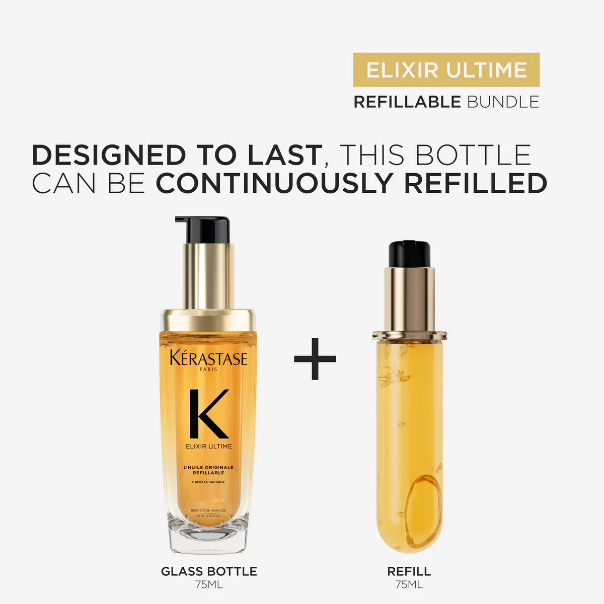 Kérastase Elixir Ultime Hair Oil - Refill Only 75ml, view 6
