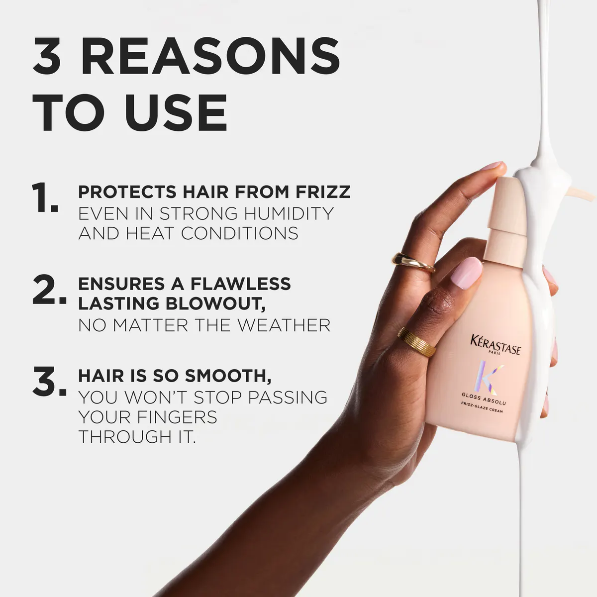 Kérastase Gloss Absolu Frizz-Glaze Cream 240ml, view 6