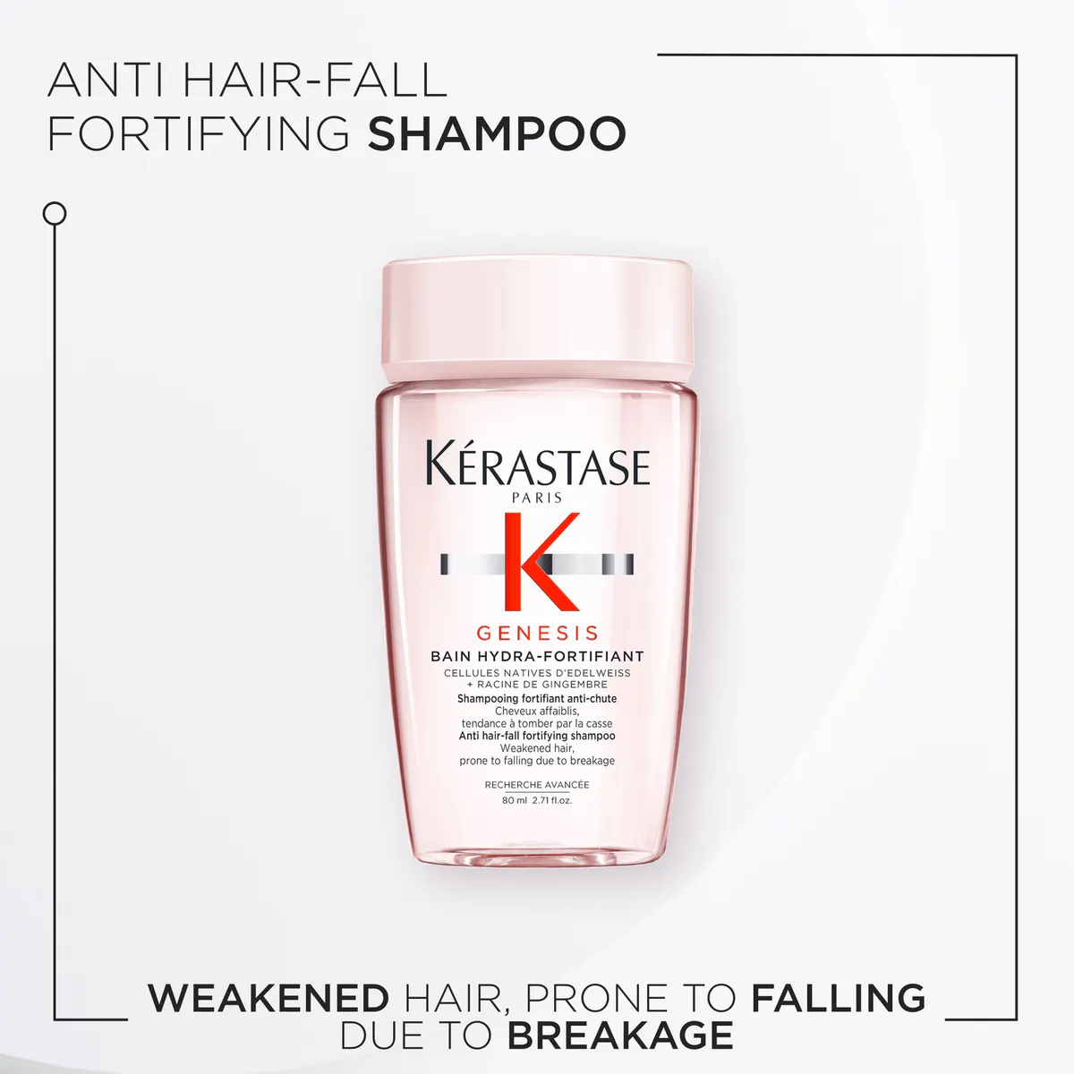 Kérastase Genesis Bain Hydra-Fortifiant Shampoo For Thin Hair 80ml, view 3