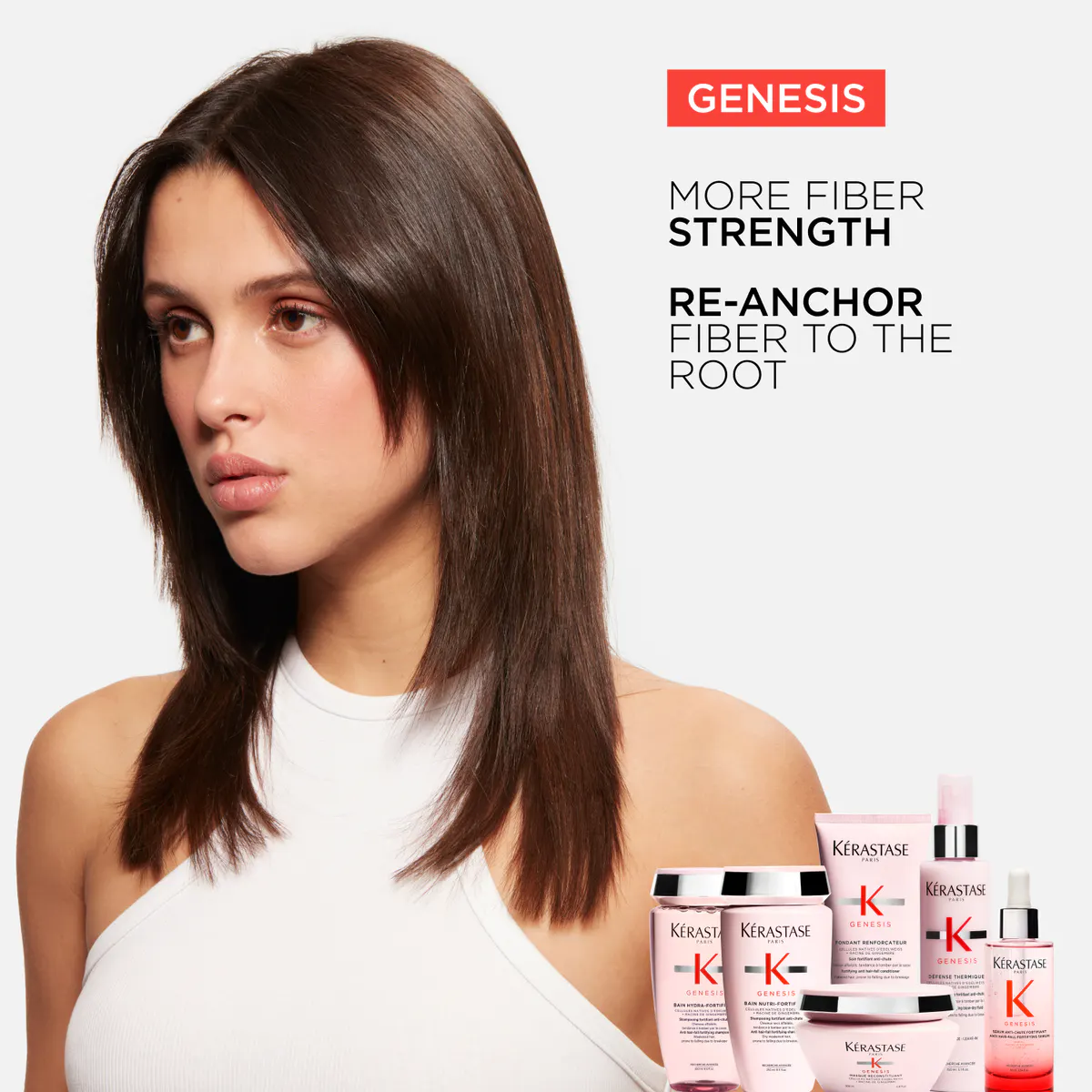 Kérastase Genesis Bain Hydra-Fortifiant Shampoo For Thin Hair 80ml, view 6