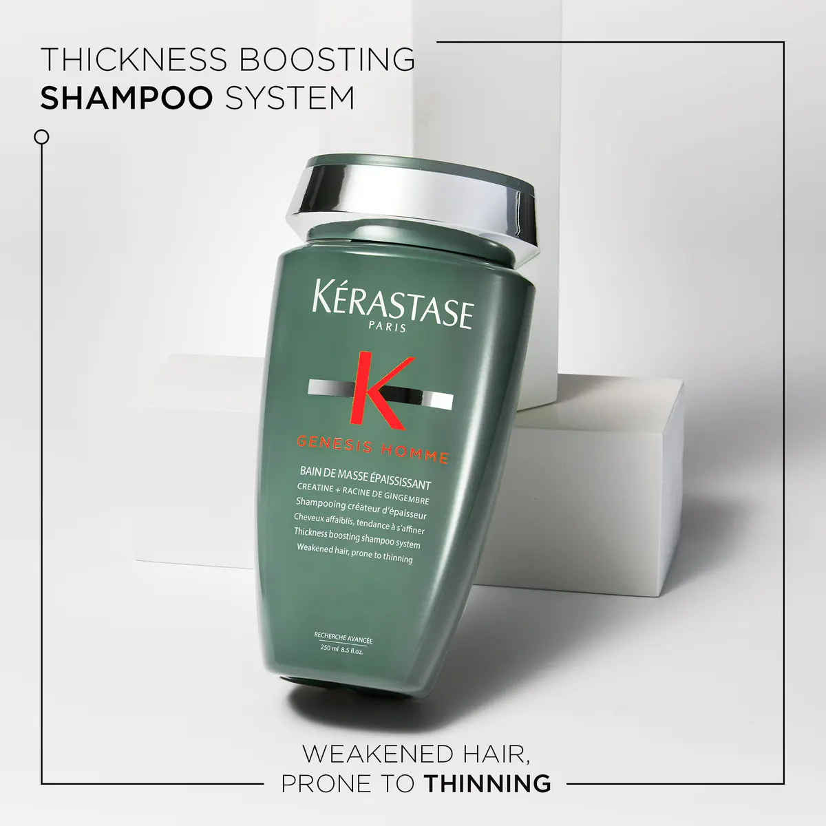 Kérastase Genesis Homme Thickening Boosting Shampoo 250ml, view 7
