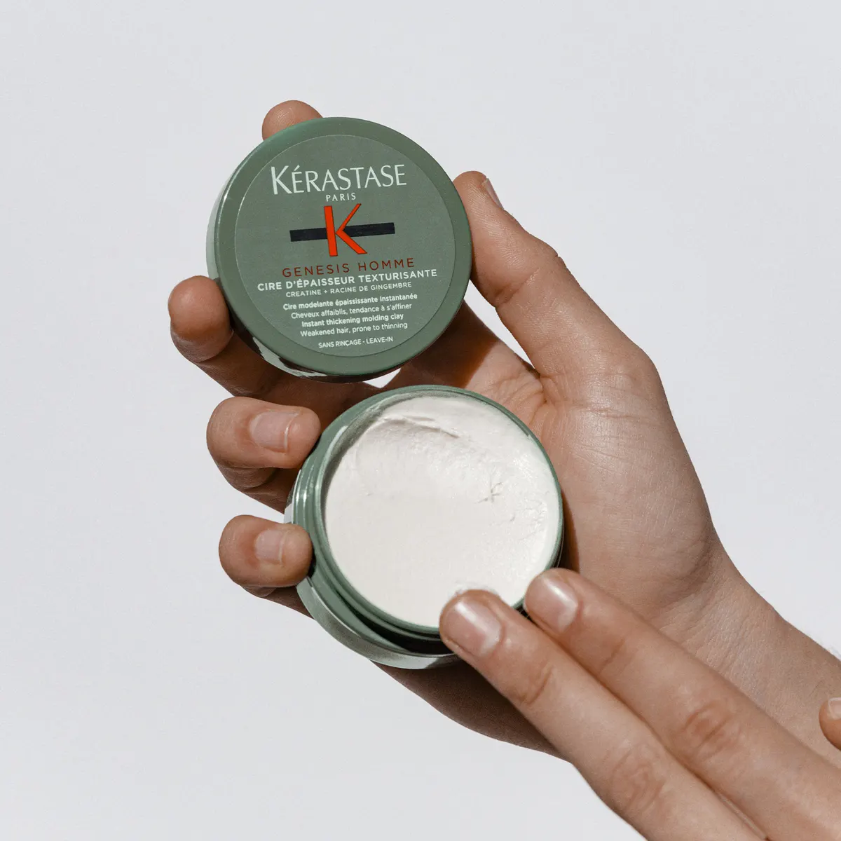Kérastase Genesis Homme Texturisante Thickening Clay for Men 75ml, view 2