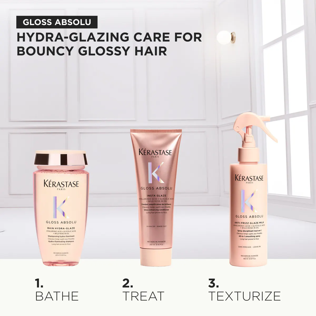 Kérastase Gloss Absolu Haircare Gift Pack, view 2