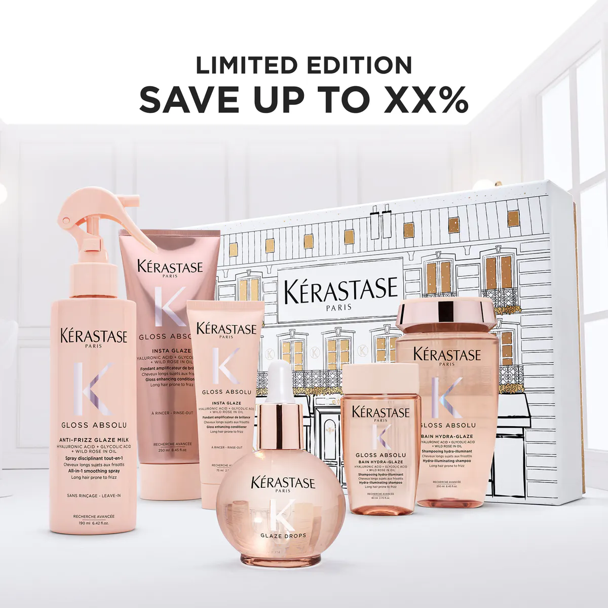 Kérastase Gloss Absolu Haircare Gift Pack, view 6