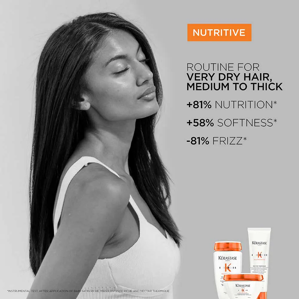 Kérastase Nutritive Anti-Frizz Blow Dry Milk for Medium to Thick Dry Hair 150ml, view 6