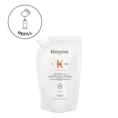 Kérastase Nutritive Bain Satin Riche Refill Shampoo Pouch For Very Dry Hair 500ml