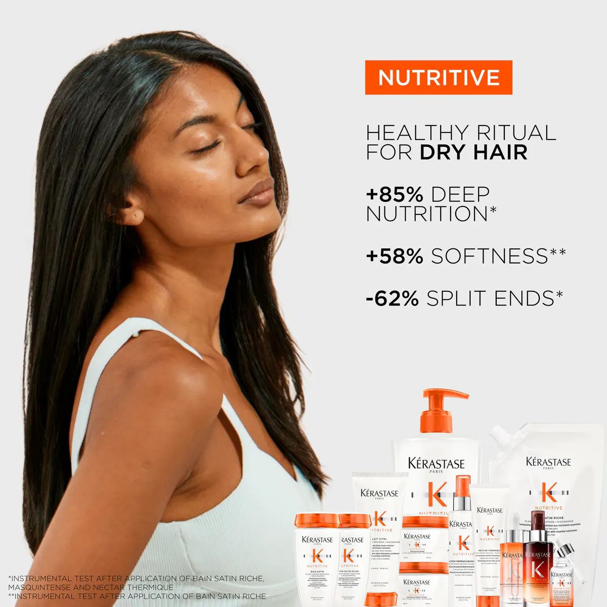 Kérastase Nutritive Bain Satin Riche Refill Shampoo Pouch For Very Dry Hair 500ml, view 3