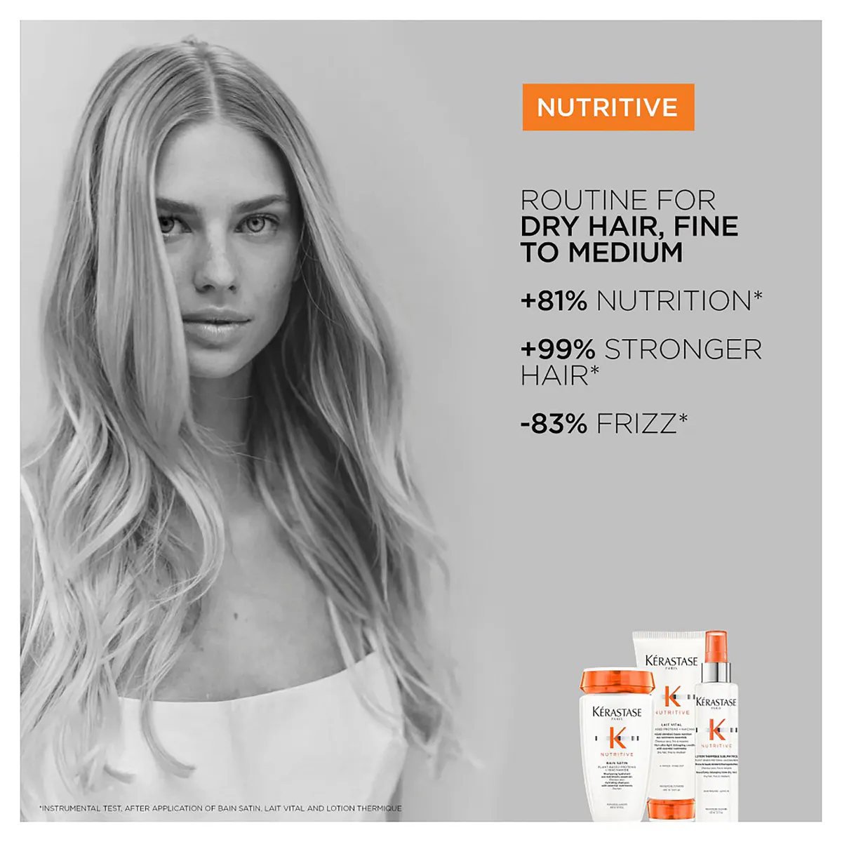 Kérastase Nutritive Detangling Blow-Dry Mist for Dry Fine to Medium Hair 150ml, view 5