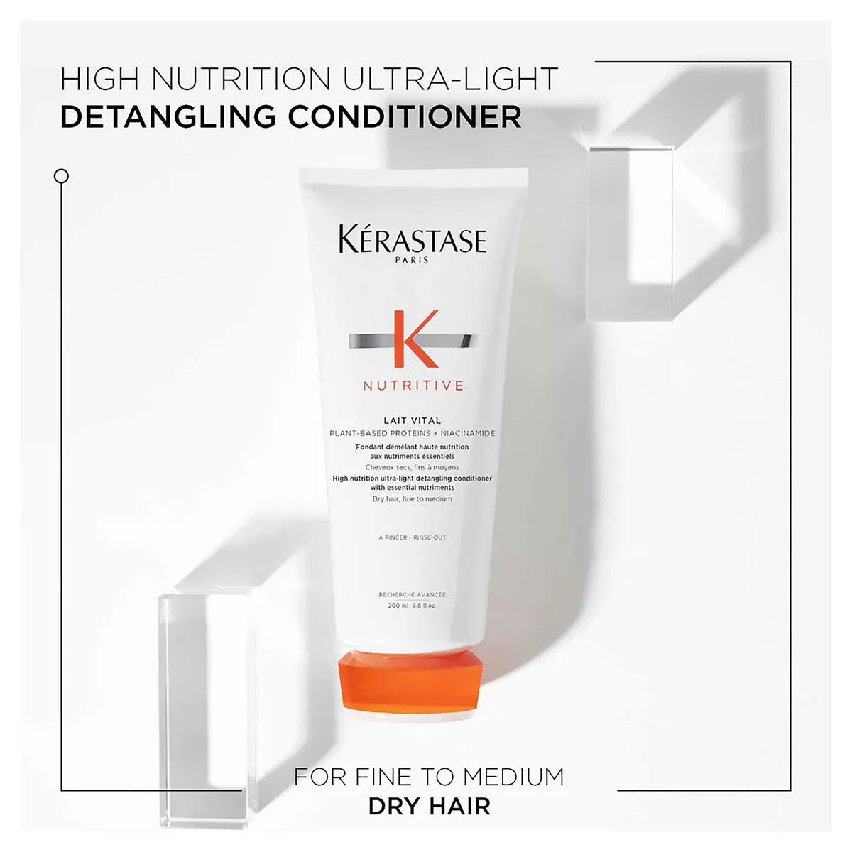 Kérastase Nutritive Detangling Conditioner for Fine to Medium-Dry Hair 200ml, view 5