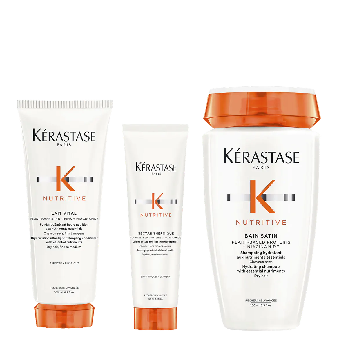 Kérastase Nutritive for Normal to Dry Hair Trio Bundle