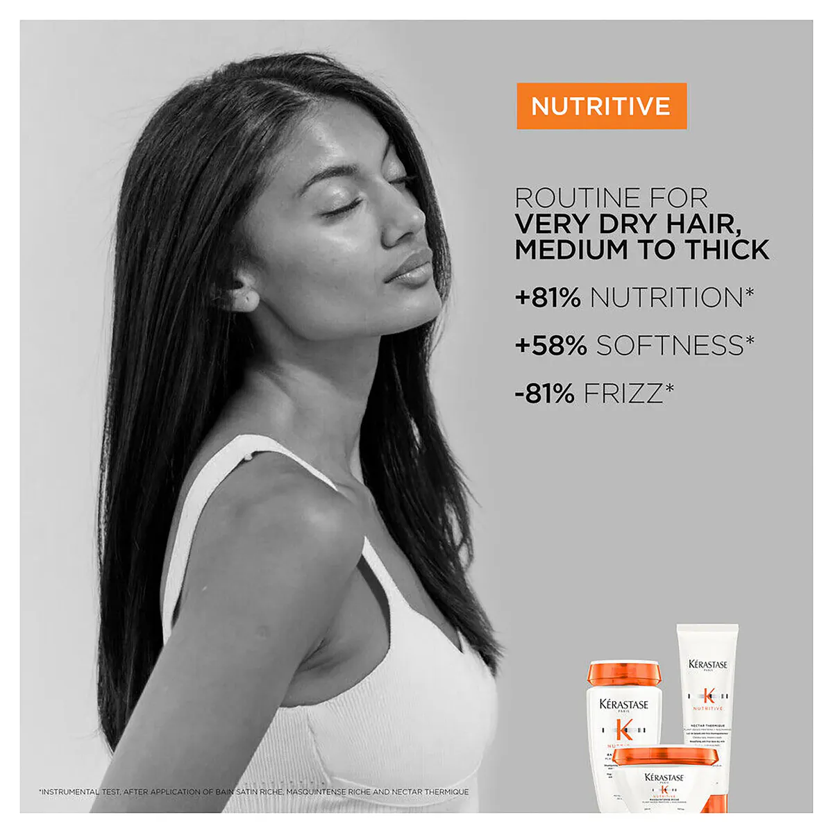 Kérastase Nutritive Rich Hair Mask for Very Dry Medium to Thick Hair 200ml, view 5