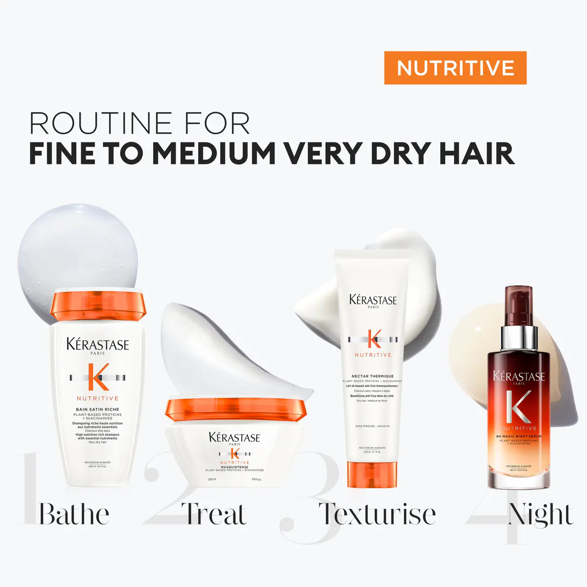 Kérastase Nutritive Shampoo for Very Dry Hair 250ml, view 7