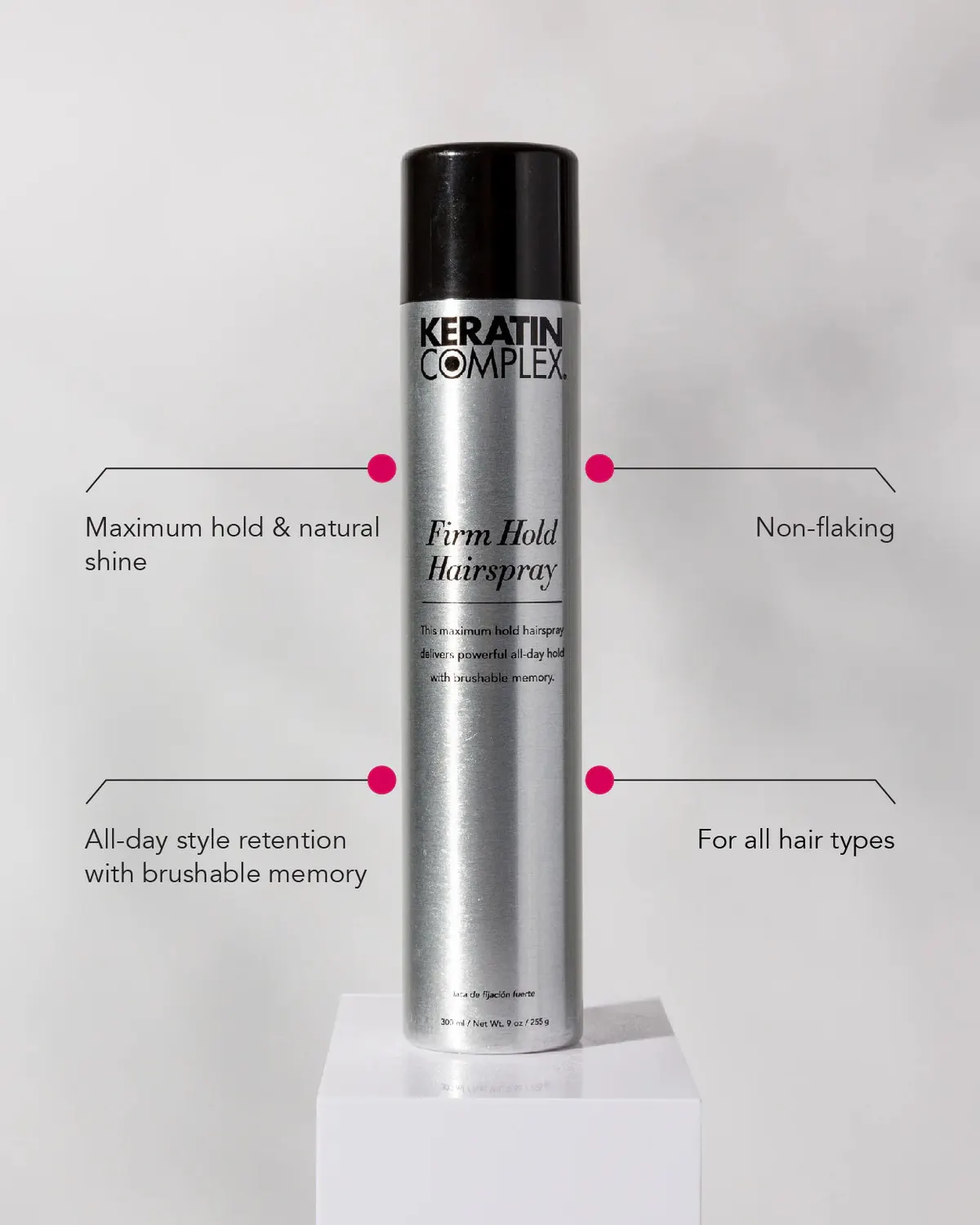 Keratin Complex Firm Hold Hairspray 300ml, view 2