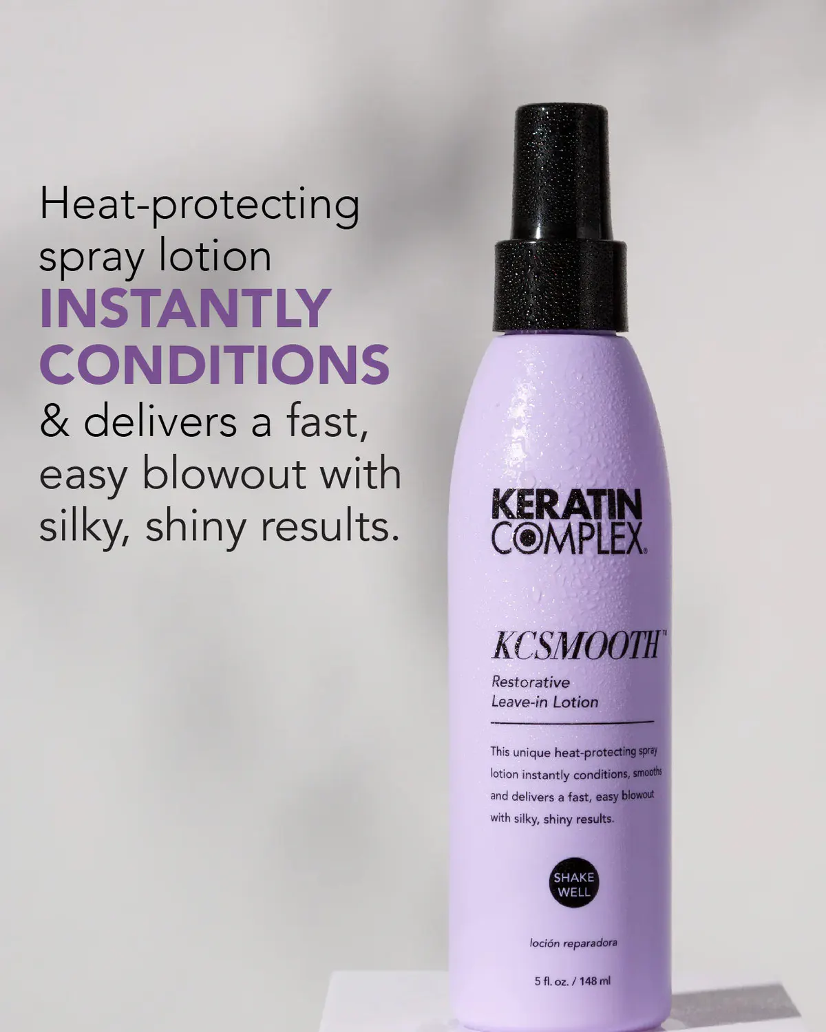 Keratin Complex KCSMOOTH Restorative Leave In Lotion 148ml, view 2
