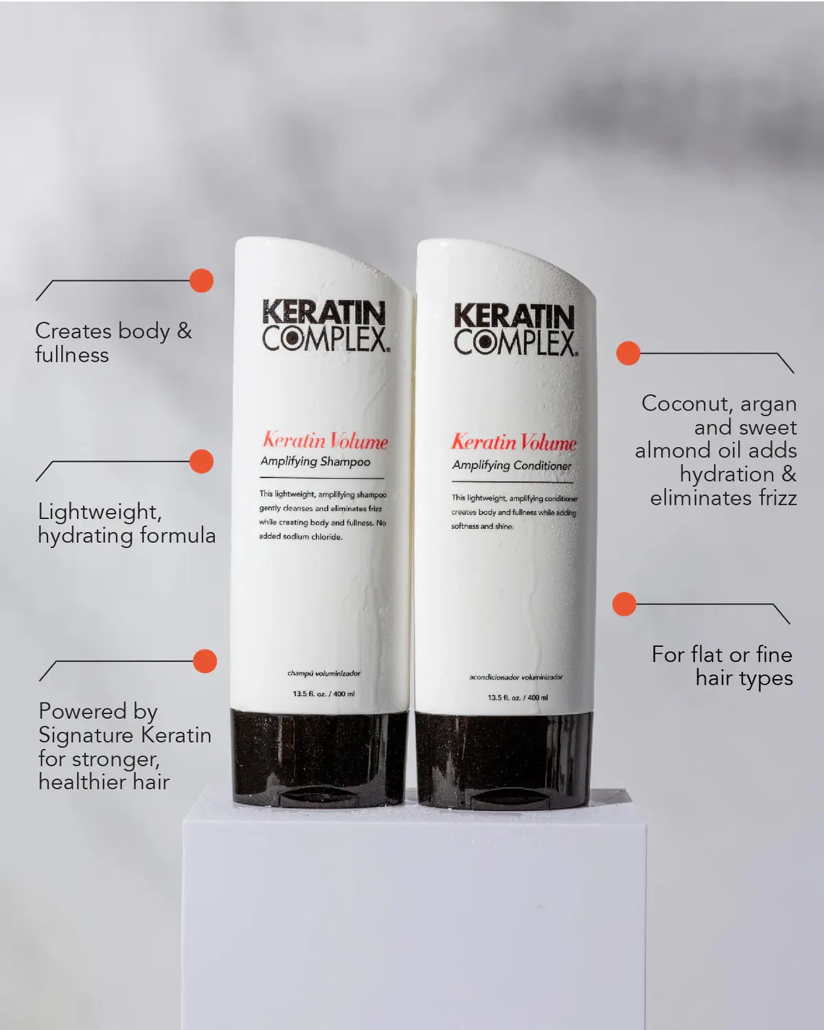 Keratin Complex Keratin Volume Shampoo 400ml, view 2