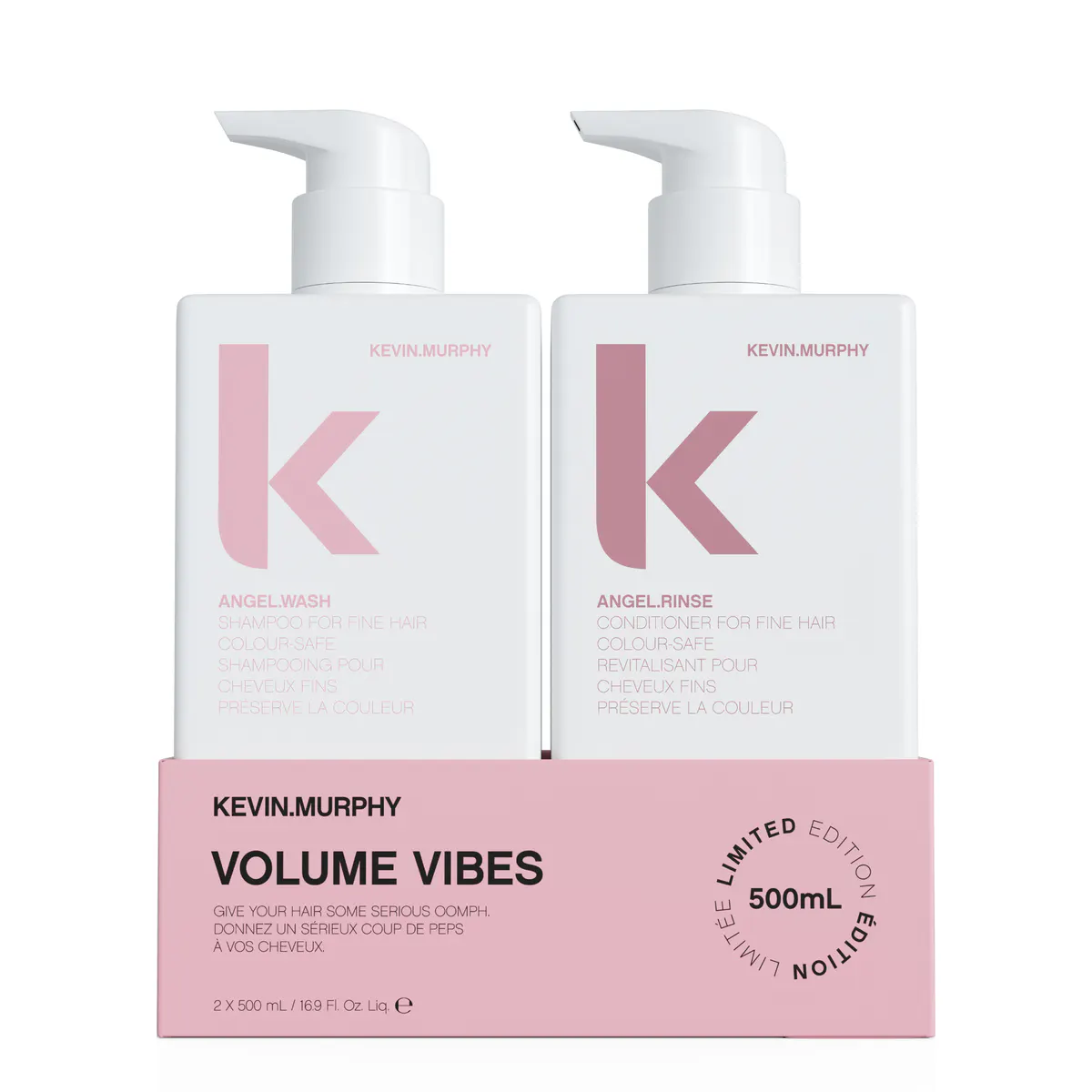 KEVIN.MURPHY Angel.Wash and Rinse 500ml Bundle