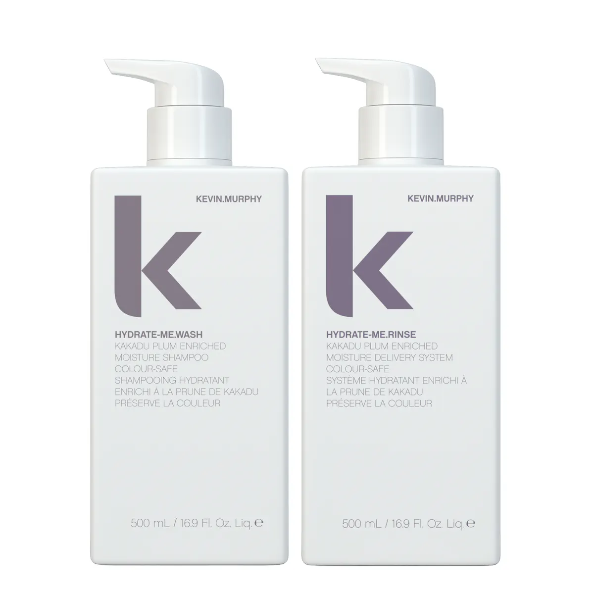 KEVIN.MURPHY Hydrate.Me Wash and Rinse 500ml Bundle