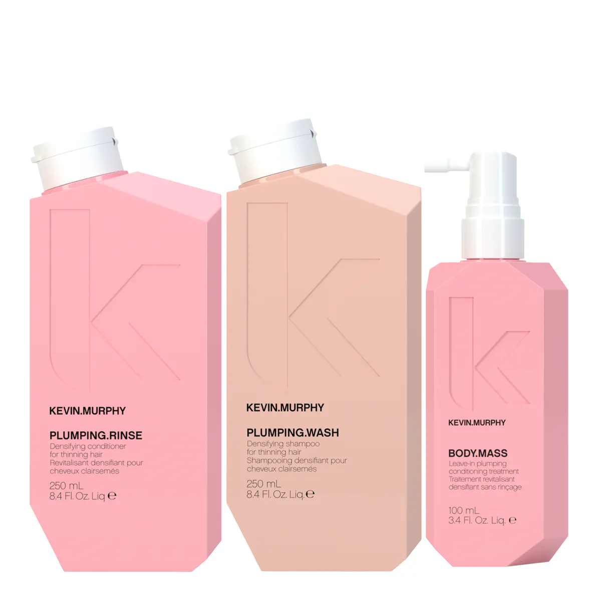 KEVIN.MURPHY Plumping Trio Bundle with Body.Mass Leave in Treatment