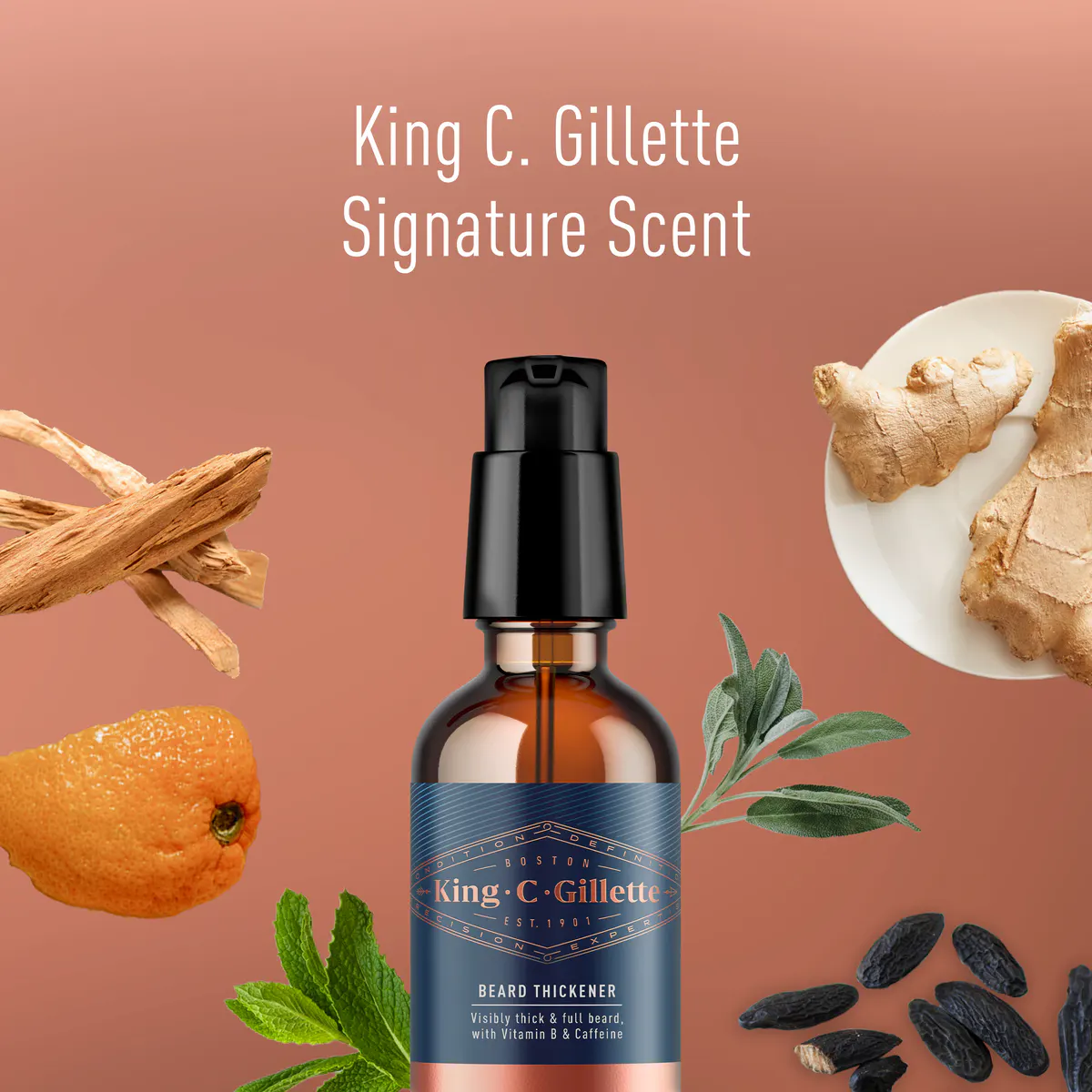King C. Gillette Beard Thickener 50ml, view 4