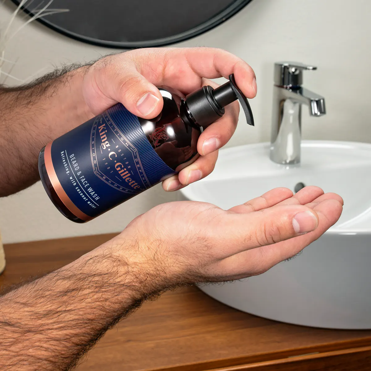 King C. Gillette Beard Wash 350ml, view 3