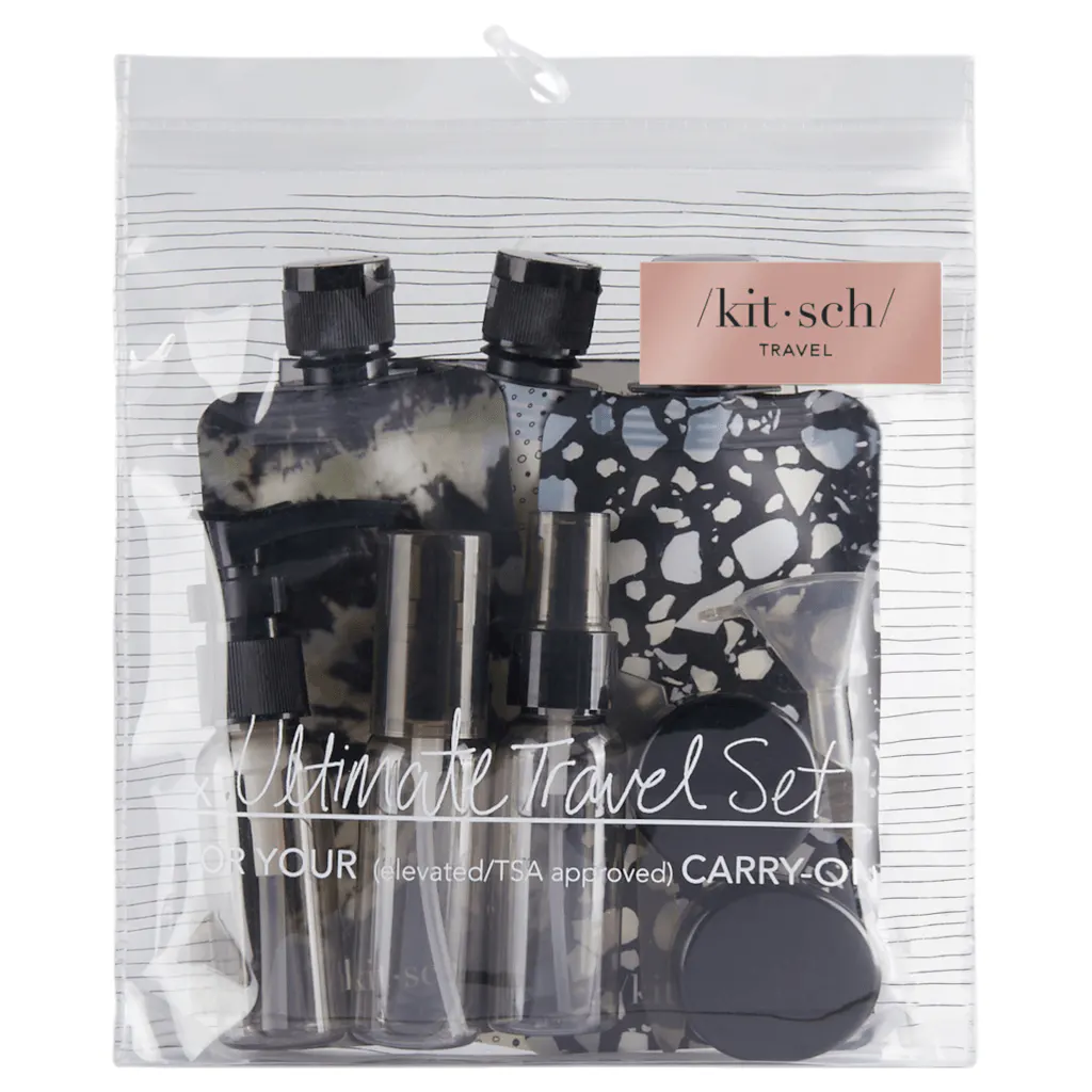 Kitsch 11pc Travel Bottle Set, view 2