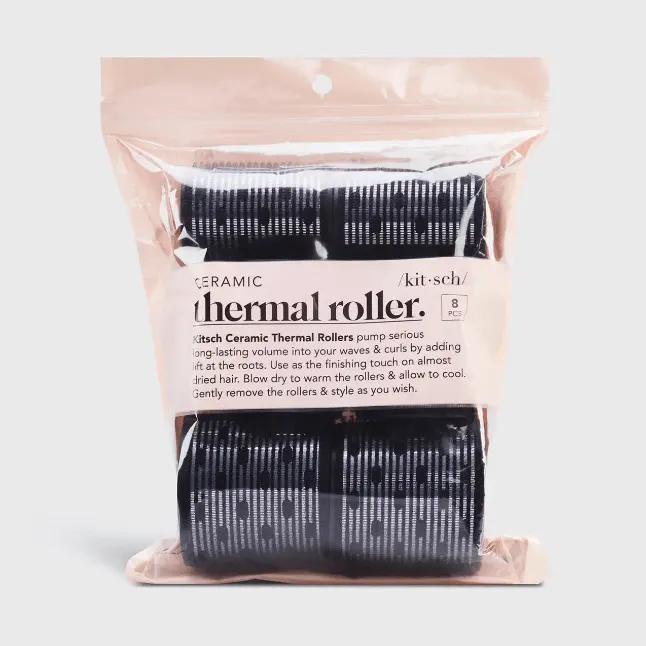 Kitsch Ceramic Thermal Roller Variety Set - 8pcs, view 2