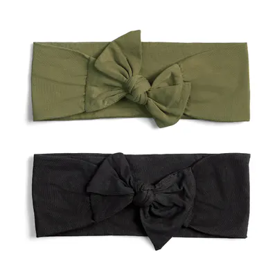 Kitsch Eco-Friendly Cotton Adjustable Headbands (2 Pack)