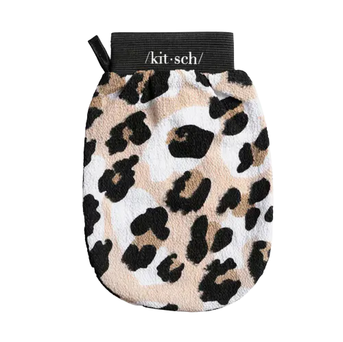 Kitsch Eco-Friendly Exfoliating Glove - Leopard
