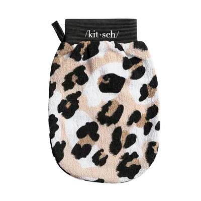 Kitsch Eco-Friendly Exfoliating Glove - Leopard