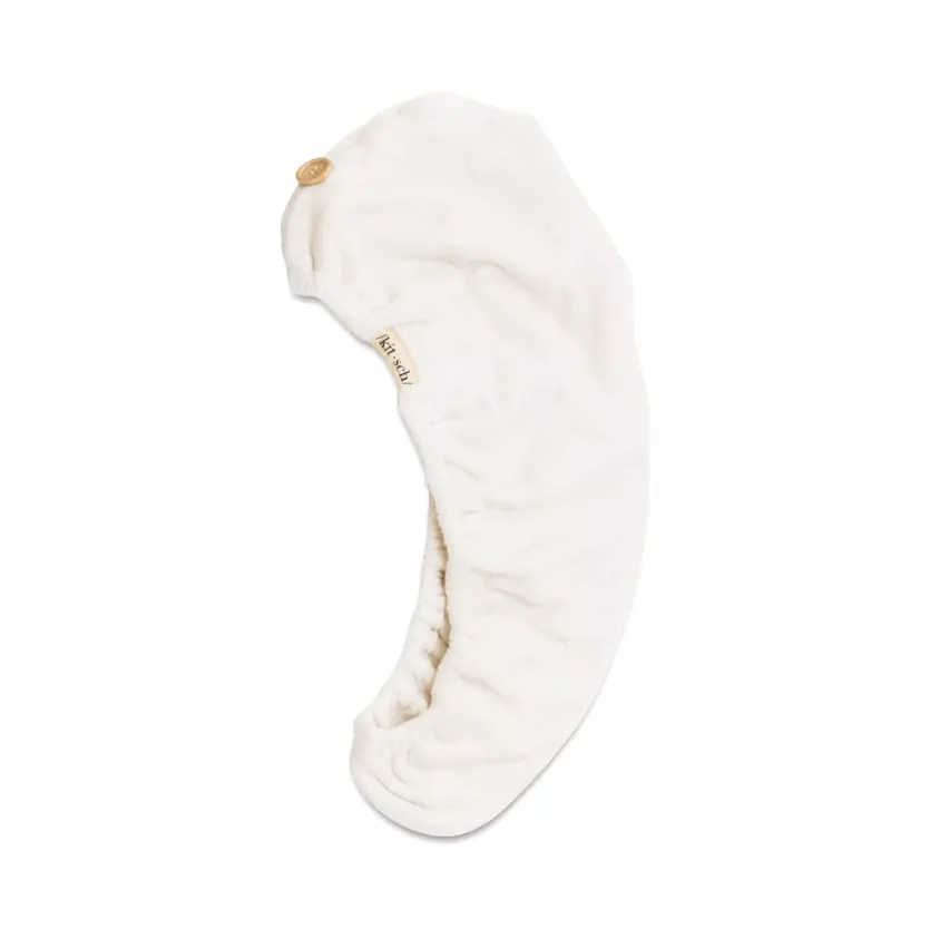 Kitsch Eco-Friendly Hair Towel - Ivory, view 2