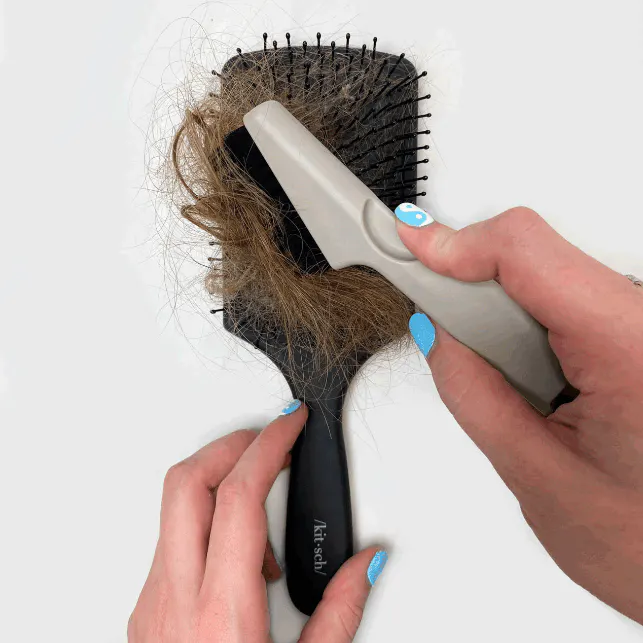 Kitsch Eco-Friendly Hairbrush Cleaner - Gray, view 3