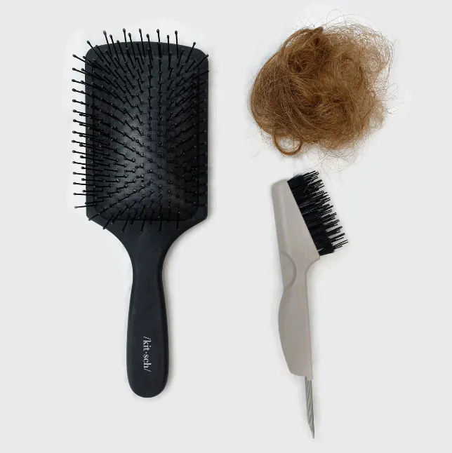 Kitsch Eco-Friendly Hairbrush Cleaner - Gray, view 4