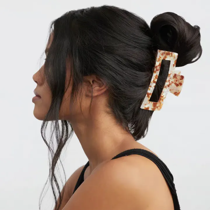 Kitsch Eco-Friendly Jumbo Open Shape Claw Clip, view 2